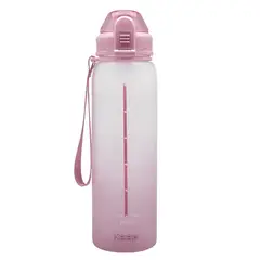 KEEP - Botella Medidas Rubber 1 L - Lila