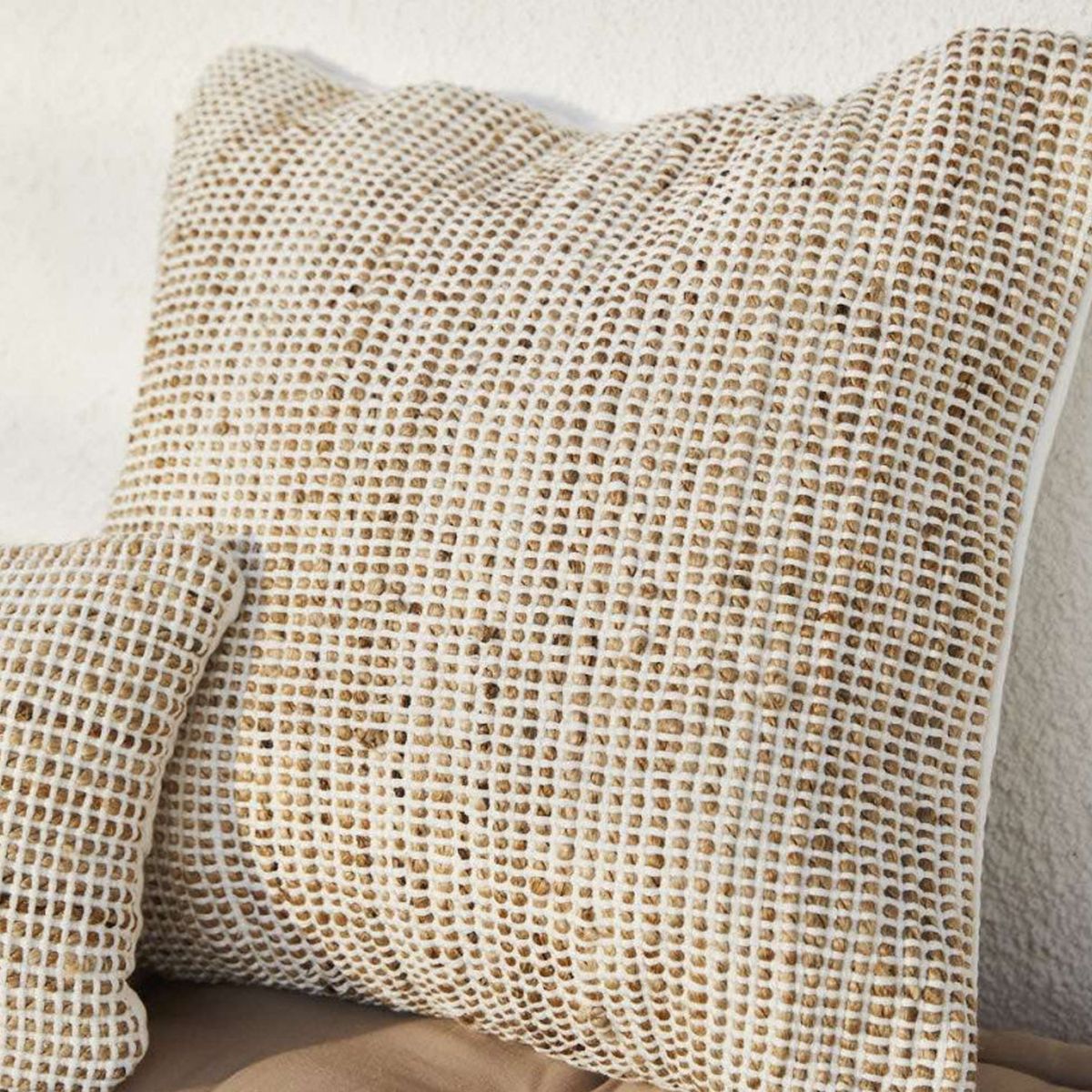 CALMA HOUSE - Funda Cojín West 80x80 Blanco Calma House