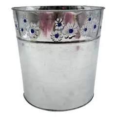 GENERICO - Balde Tipo Hielera Cubeta Cubitera Metalica Champaña Hielo