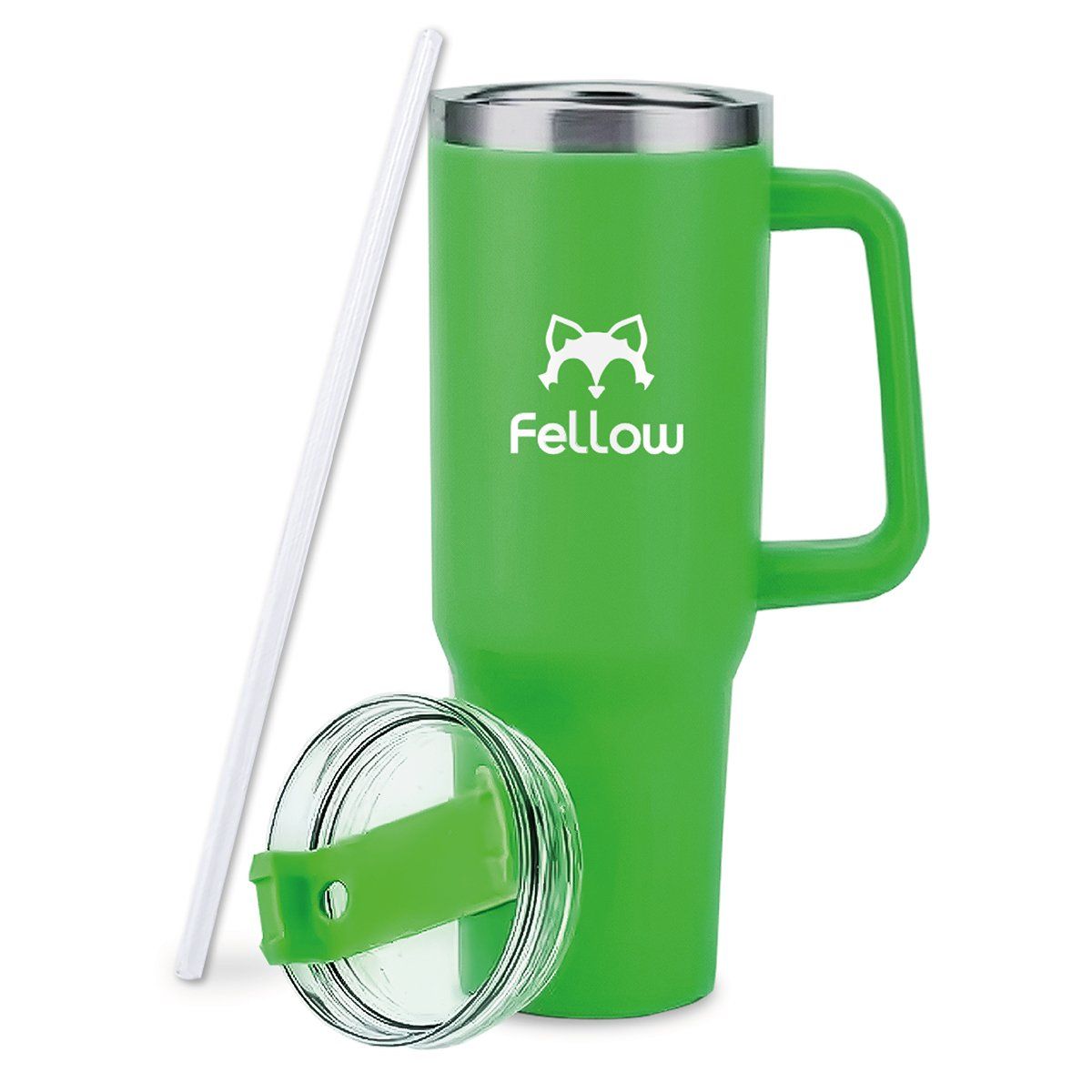 FELLOW - Vaso Termico 1,2Lts Electra By Fellow Mug Tumblr + Bombilla - Verde