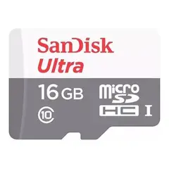 SANDISK - Tarjeta De Memoria 16gb Ultra Con Adaptador Sd