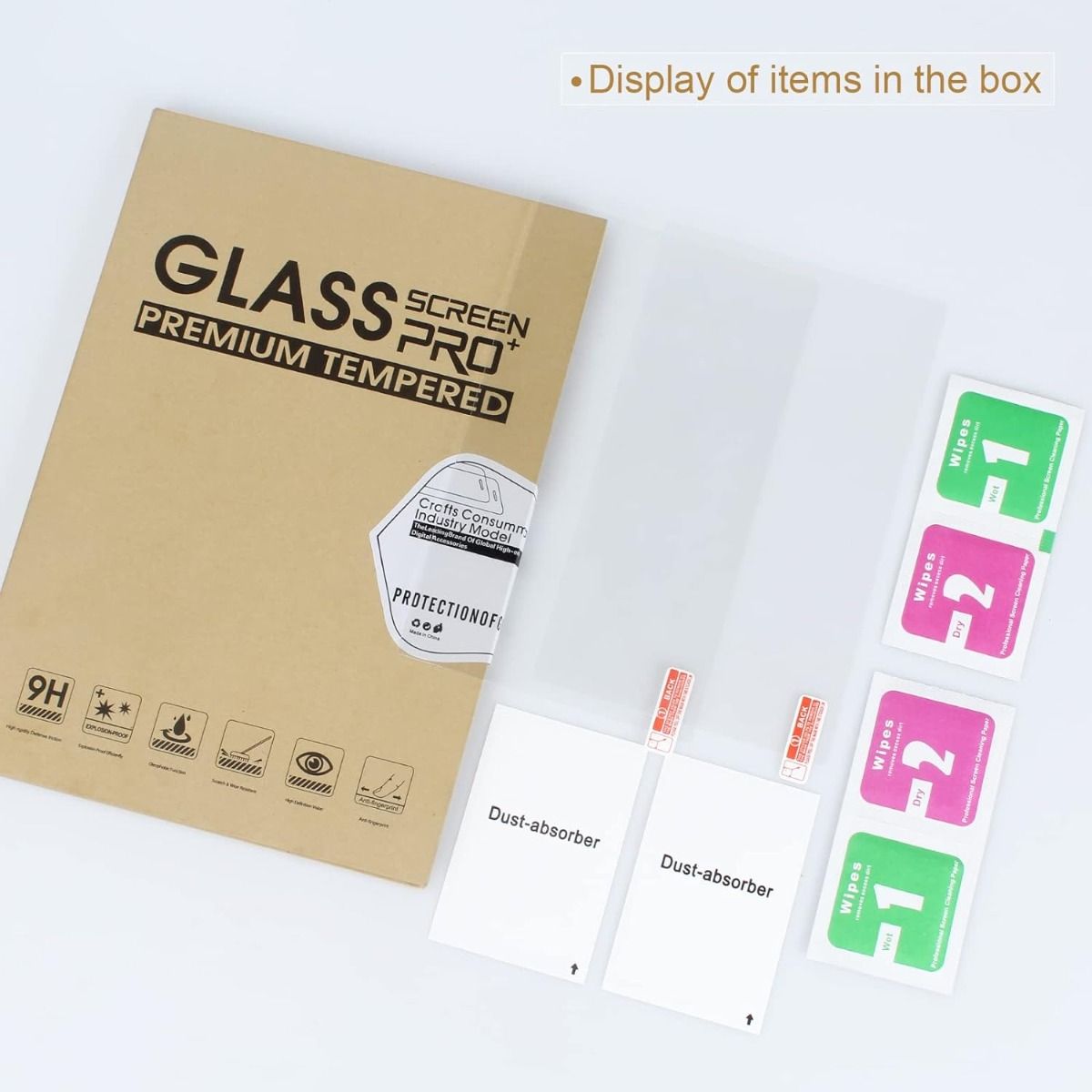 GENERICO - 2 X Lamina Proteccion Mica Vidrio Templado Steam Deck