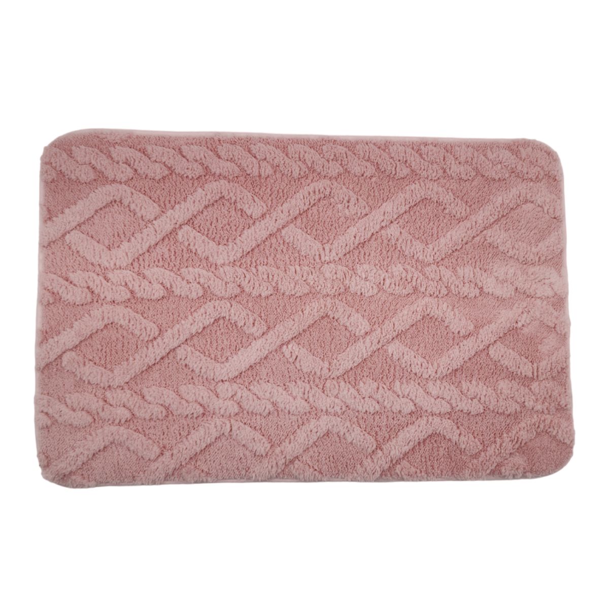 GENERICO - Alfombra De Baño Limpia Pies Extrasuave y Comoda Colores - Rosa