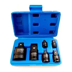 MUNDO MAGIA - 1/2, 1/4, 3/8 Pulgadas. Dados Impact Gun, Paquete De 6