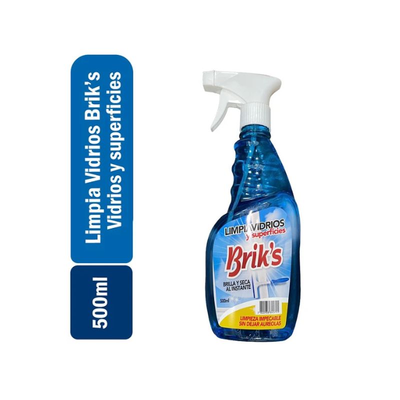GENERICO - Limpia Vidrio y Superficies Brik´s 500 ml