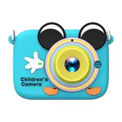 GENERICO - Juguete De Cámara Para Niños Pantalla Hd Digital Azul