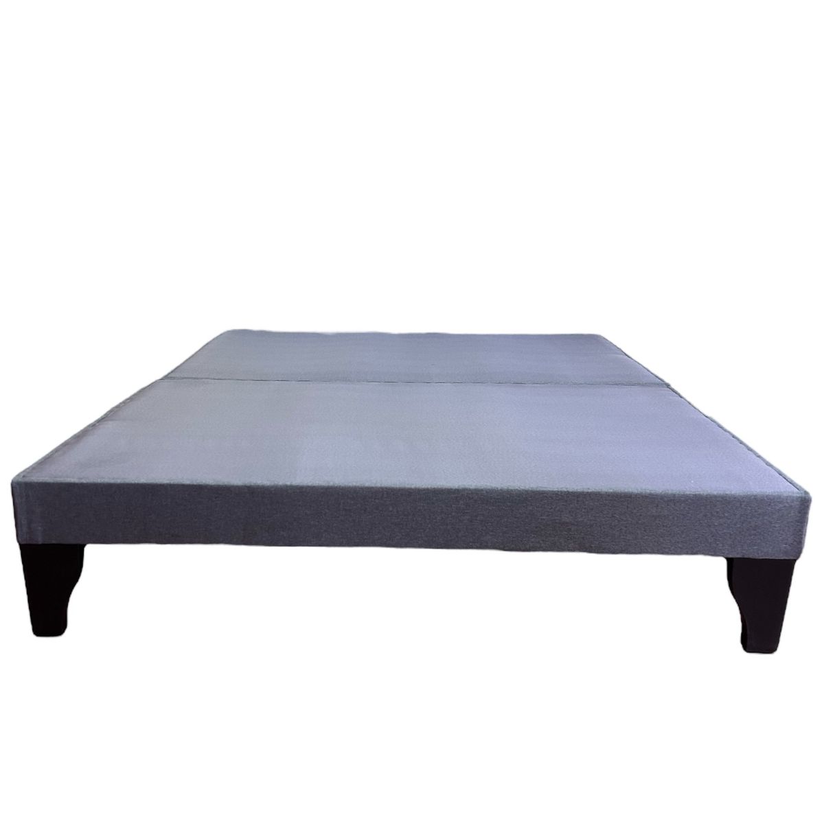 FLOBAL - Base Europea 2 Plazas 150x190x35 Gris Lino Flobal