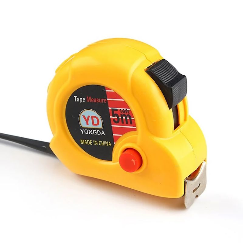 GENERICO - Cinta Métrica 5m  Ideal para Construcción y Carpintería