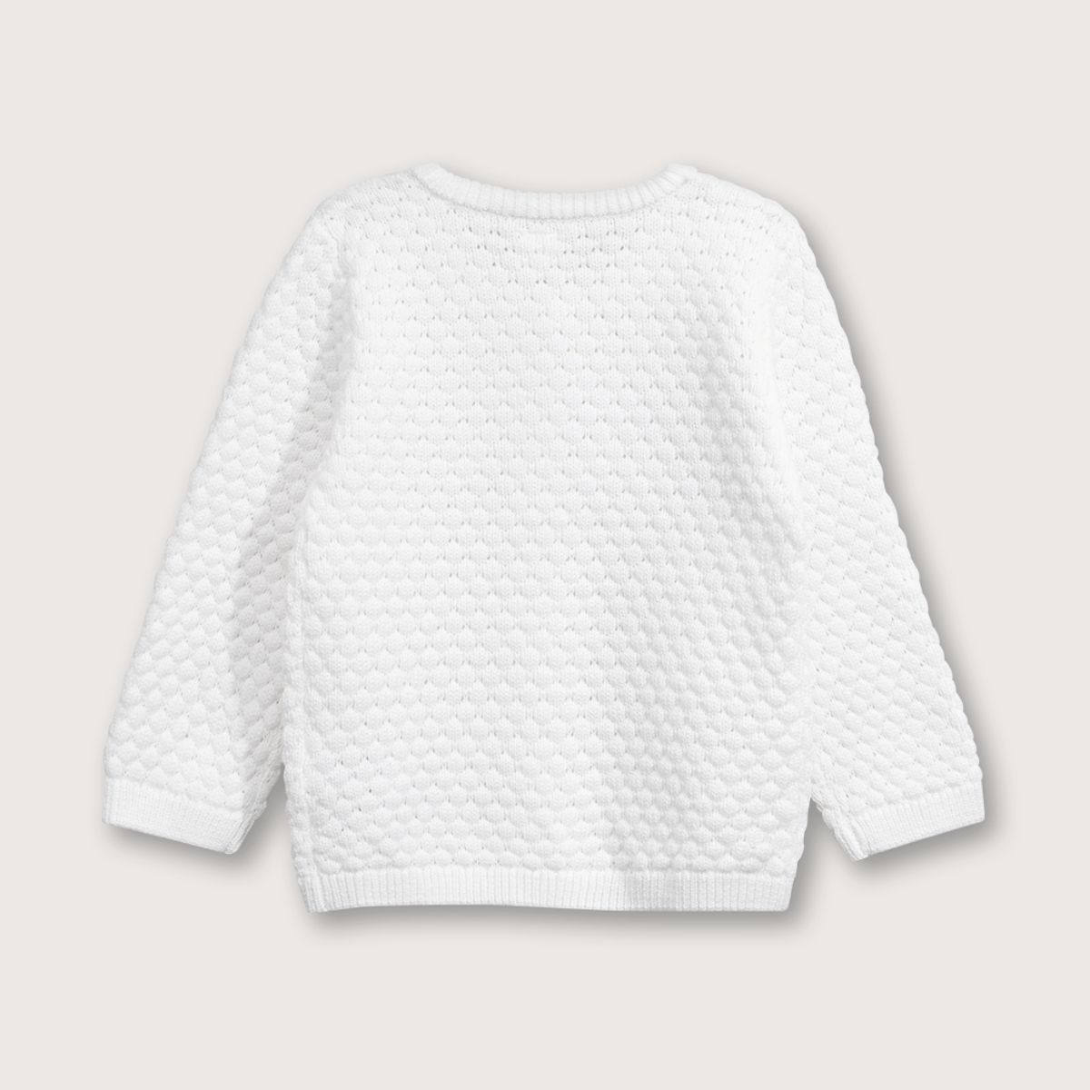 OPALINE - Chaleco Bebé niña Blanco 39233 Opaline