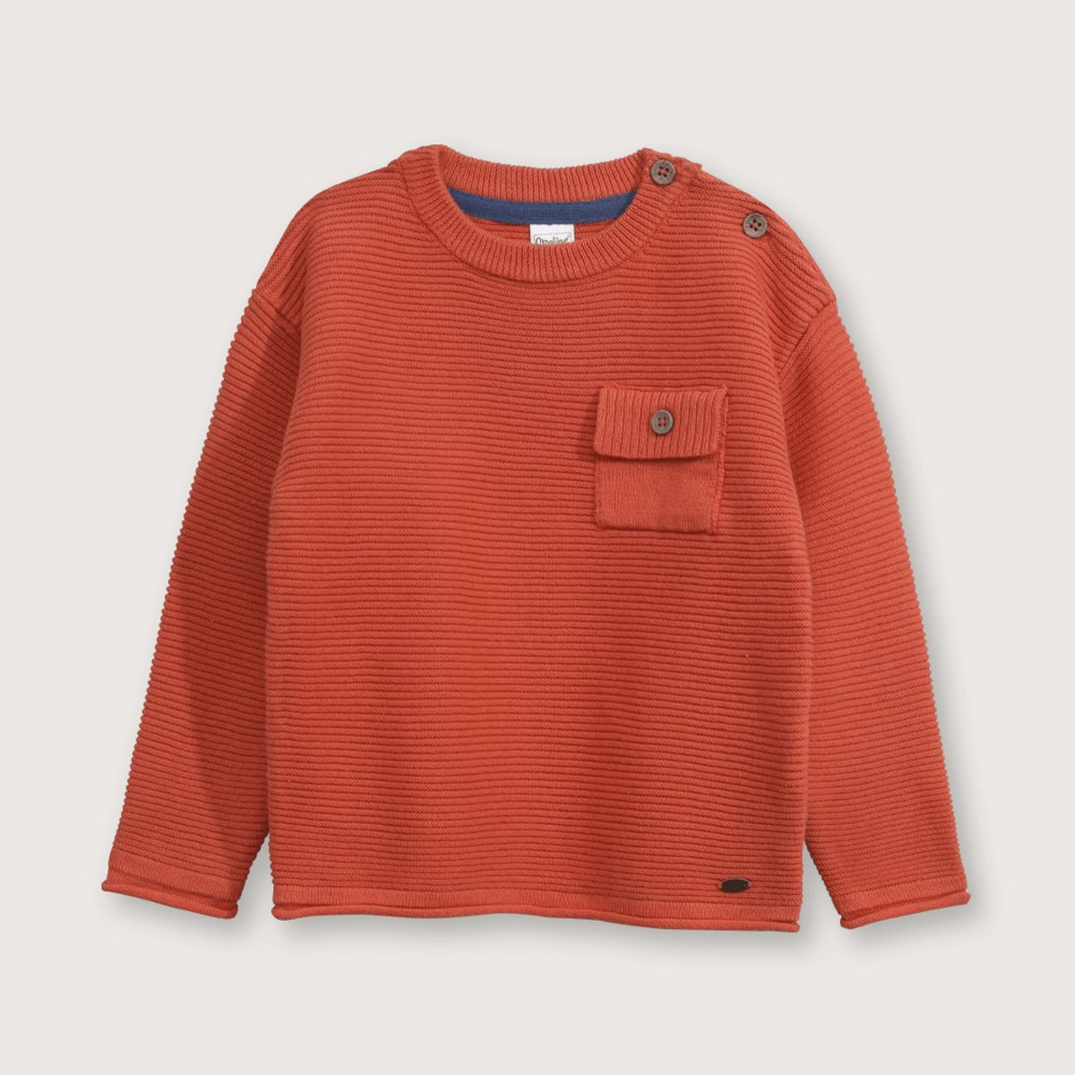 OPALINE - Sweater Bebé niño Naranjo 39275 Opaline