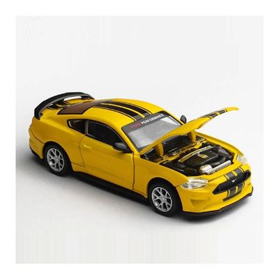 Imagen 2 del producto Auto CCA 1:42 Ford Mustang GT 2018 Personalizable Amarillo