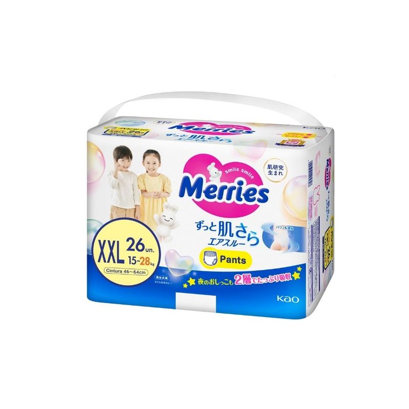 MERRIES - Pañales Merries Pants XXL 26 Pcs Super Jumbo