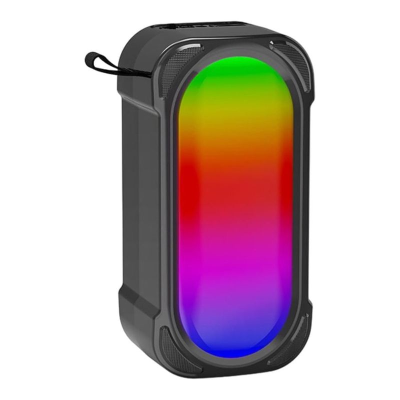 GENERICO - Mini Parlante Portátil 5w Luz Rgb Mk-102 Speaker