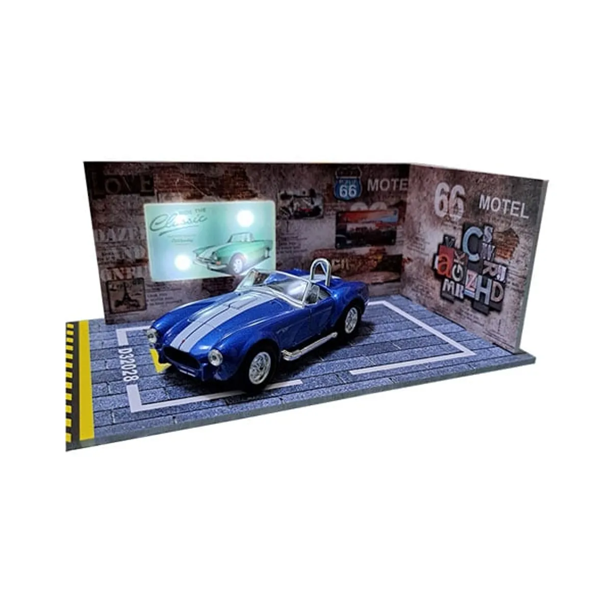 GENERICO - Diorama Estacionamiento Armable Con Iluminación 32052