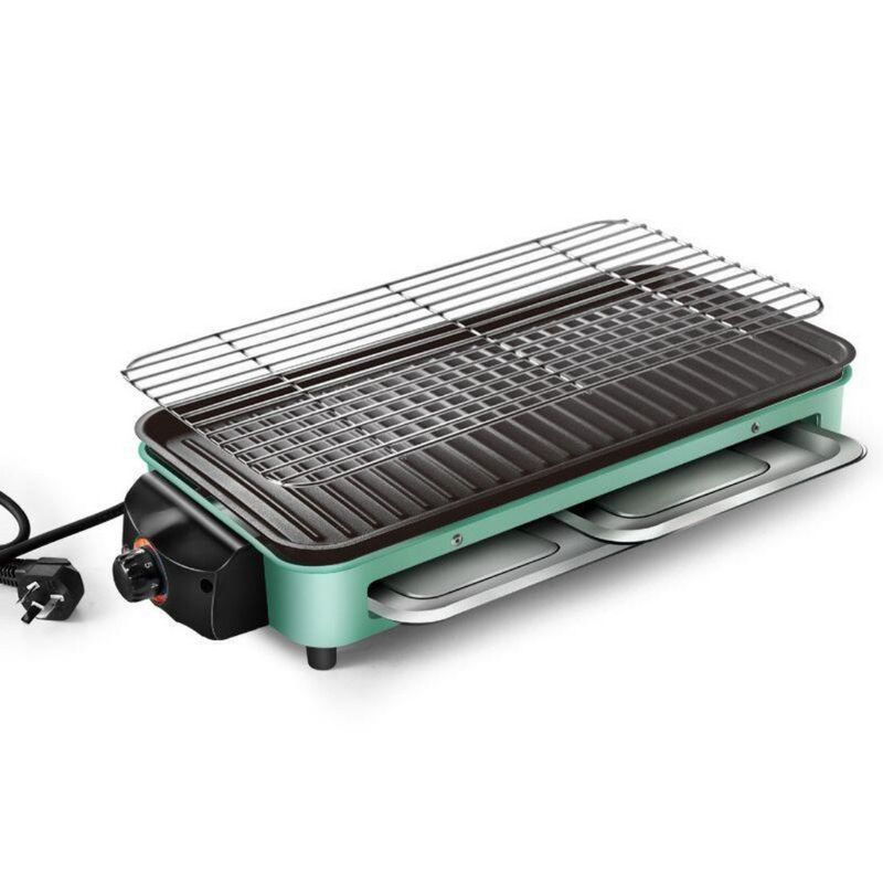 UNIVERSAL - Grill eléctrico, sartén antiadherente y calentador eléctrico 3 en 1