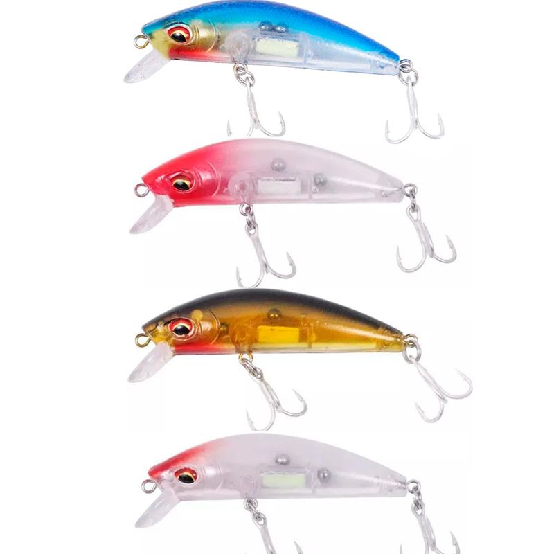 GENERICO - Pack 4 Señuelos Salmon-chinook Pesca Deportiva