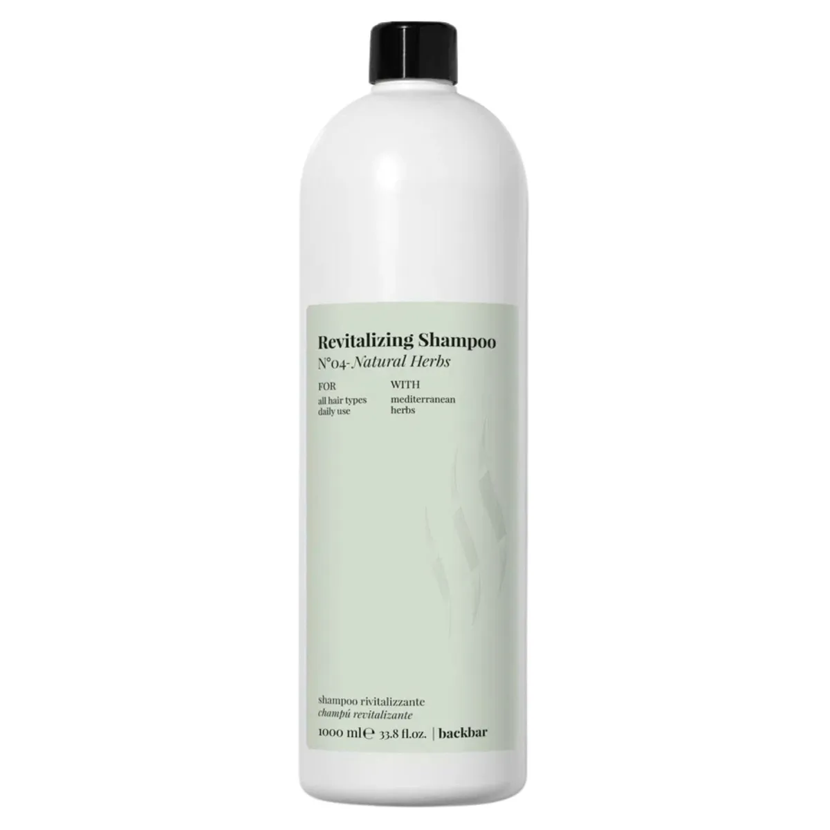 FARMAVITA - Shampoo Farmavita Backbar N°04 Natural Herbs 1000ml