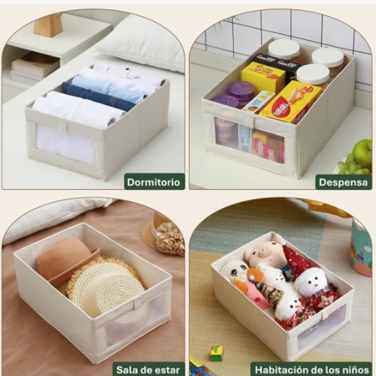 GENERICO - Pack 2 Caja Organizadora Plegable