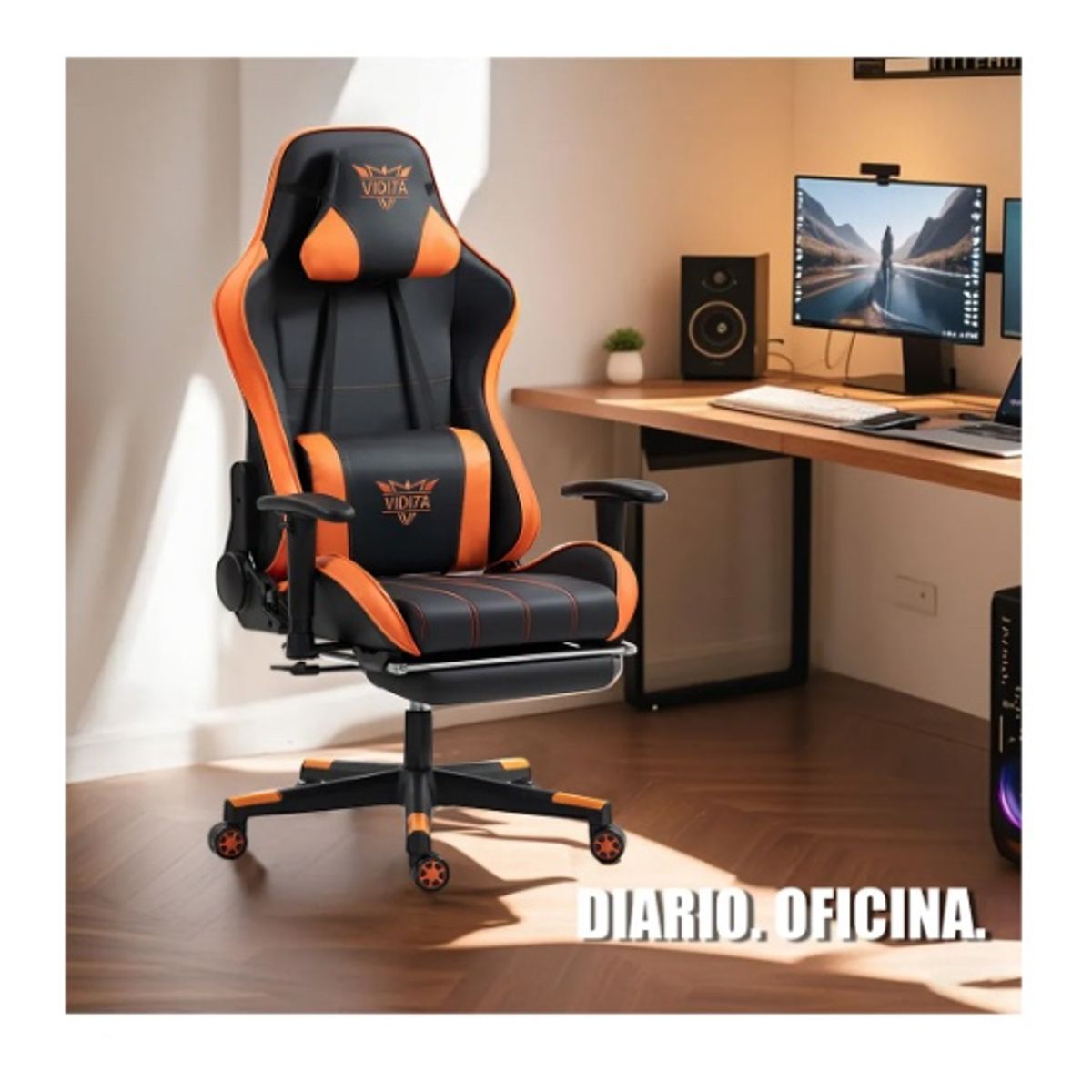 GENERICO - Silla de escritorio  gamer ergonómica