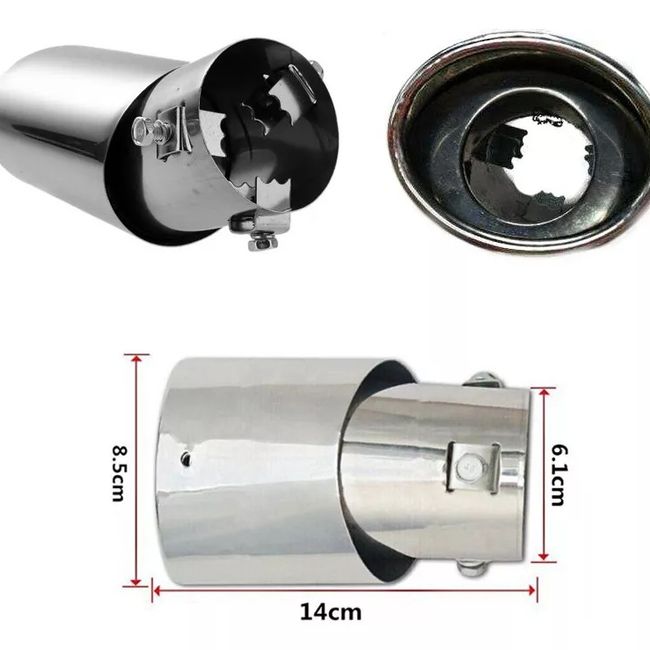 GENERICO - Cola De Escape Universal Para Auto