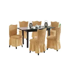 GENERICO - Fundas de sillas 100 Turcas Beige