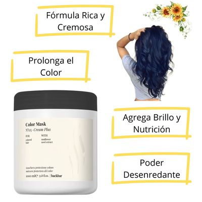 Imagen 2 del producto Mascara Color Maks N°5 Cream Plus 1000ml Protege el Color