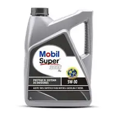 MOBIL - Aceite 5w30 Sintetico Super 3000 4litros