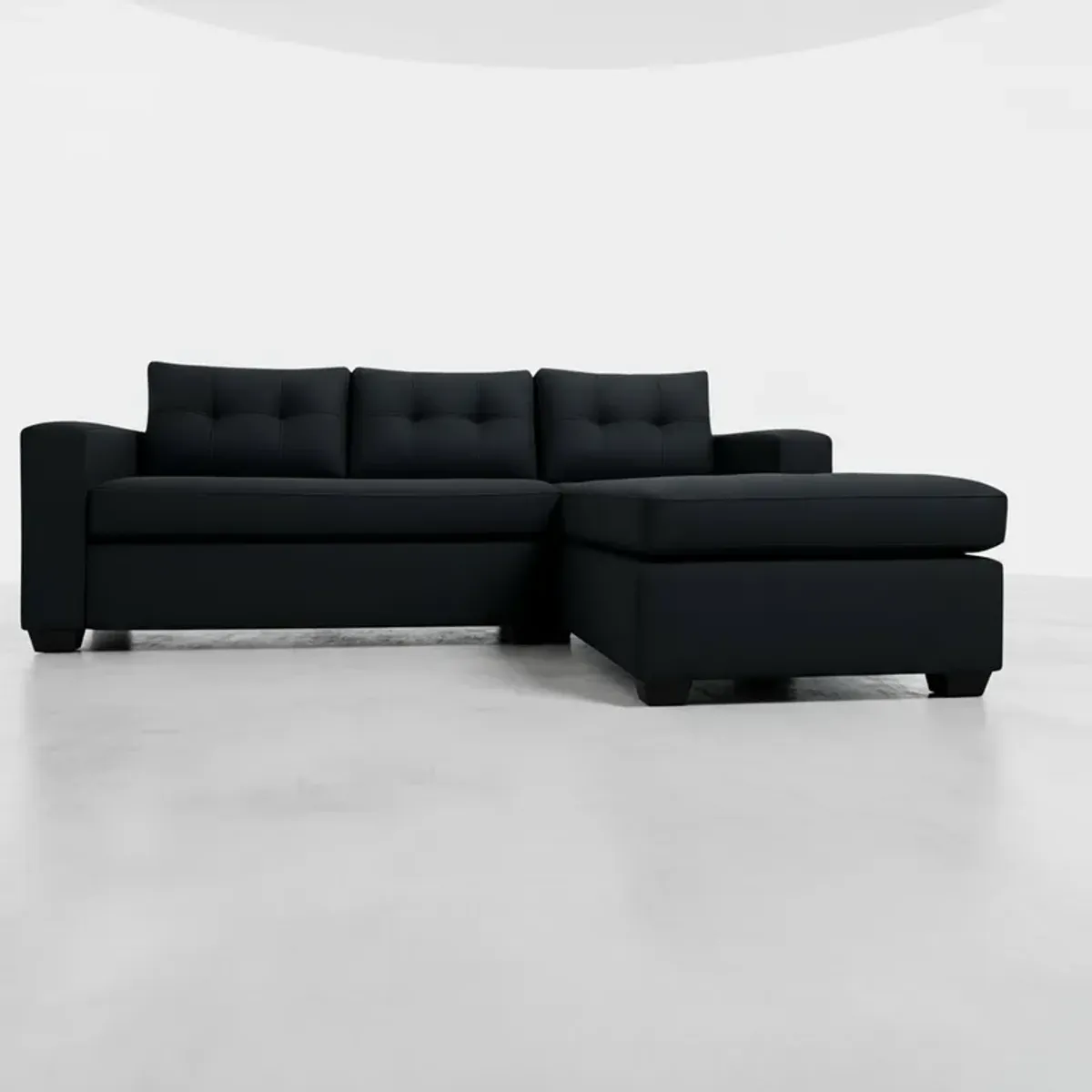 FLOBAL - Sofá Seccional 4 Cuerpos Derecho -  Tela Repelente a Líquidos 220x170