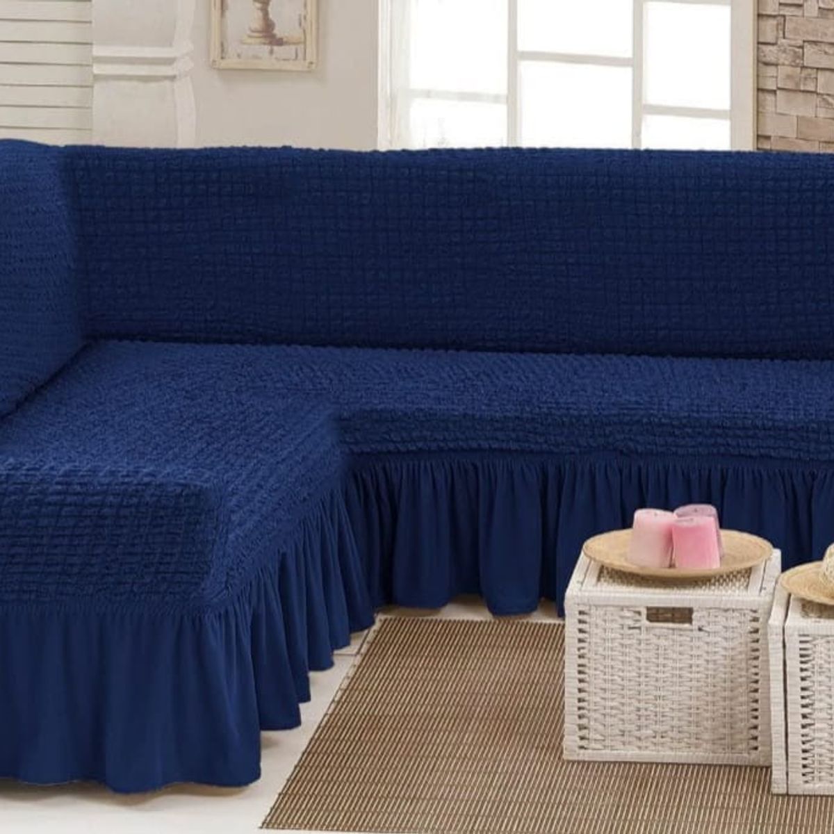 GENERICO - Fundas Turca de Sillón en L