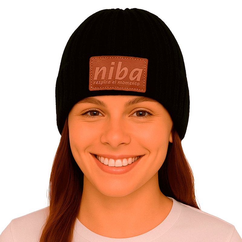 NIBA - Gorro Lana Laguna El Salto Negro Niba