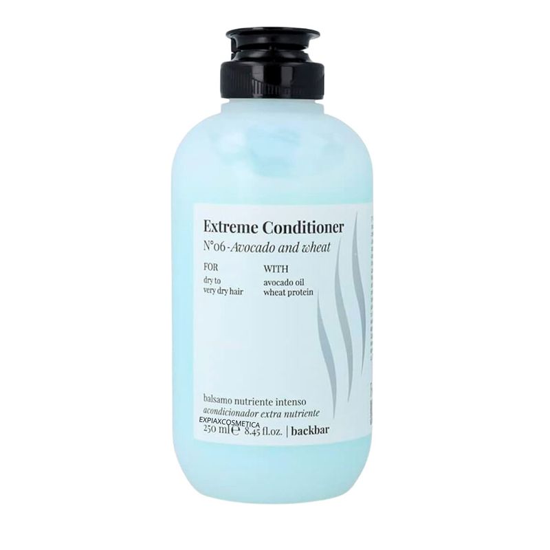 FARMAVITA - Conditioner Extreme N°6 Avocado and Wheat 250ml Back Bar Nutrición
