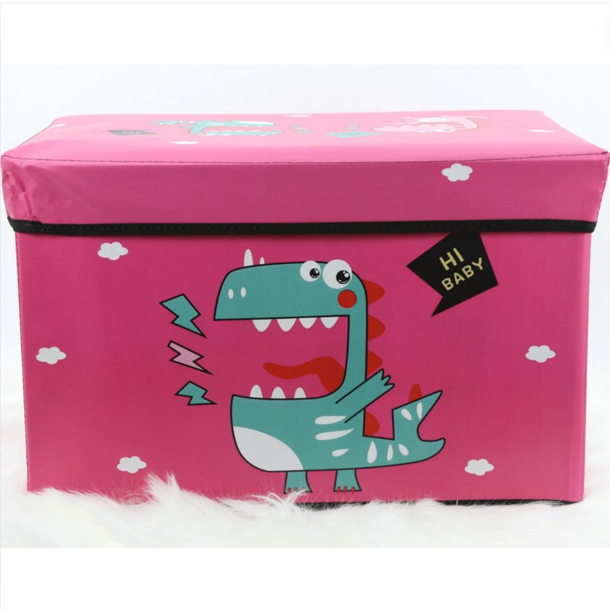 HOMESTAR - Caja De Almacenamiento De Ropa Grande Plegable Dinosaurio