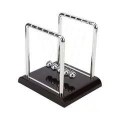SOLEIO - Péndulo de Newton Metálico Juguete Decoración Anti Estrés