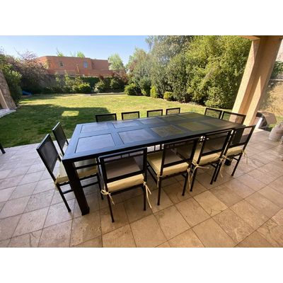 Imagen 2 del producto Comedor de terraza canal 12 personas