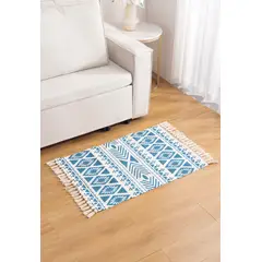 GENERICO - Alfombra baja cama y pasillos tejida de 60x90cm
