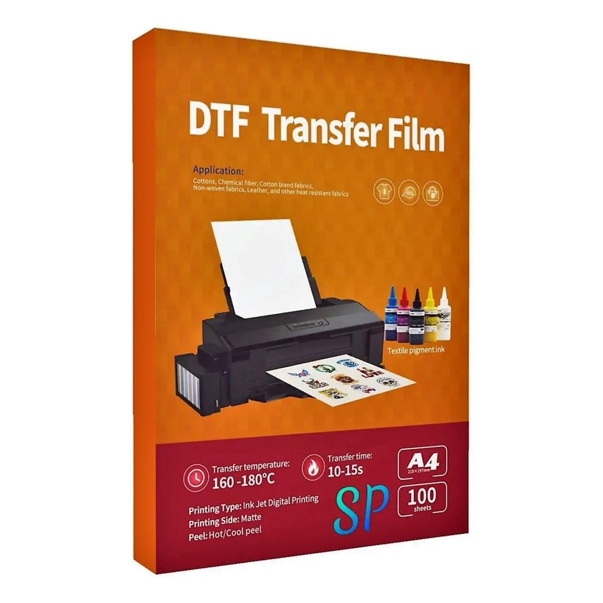 GENERICO - Film DTF A4 X 100 h - Papel Direct To Film Para Estampar