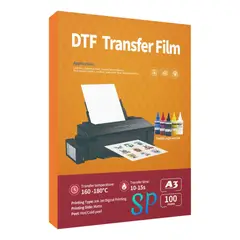 GENERICO - Film DTF A3 X 100 h - Papel Direct To Film Para Estampar