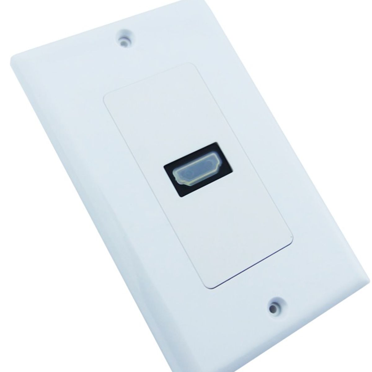 OEM - MODULO CONECTOR HDMI PARA MURO HEMBRA BLANCO EN BOLSA