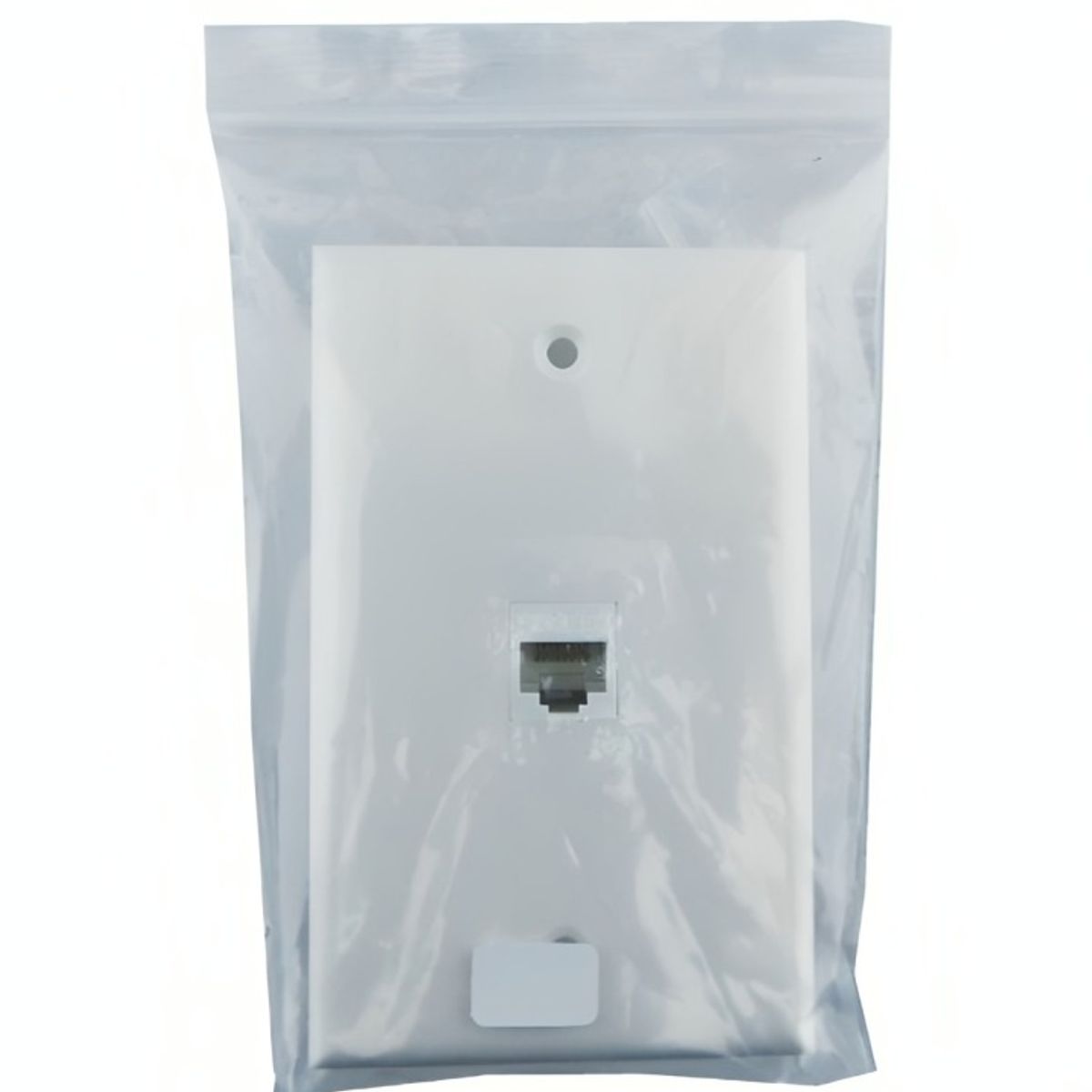 OEM - MODULO CONECTOR RJ-45 PARA MURO CAT 6 HEMBRA BLANCO EN BOLSA