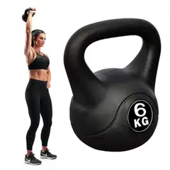 NEW LINE - Pesa Rusa 6 Kg Kettlebell Mancuerna Entrenamiento Fitness