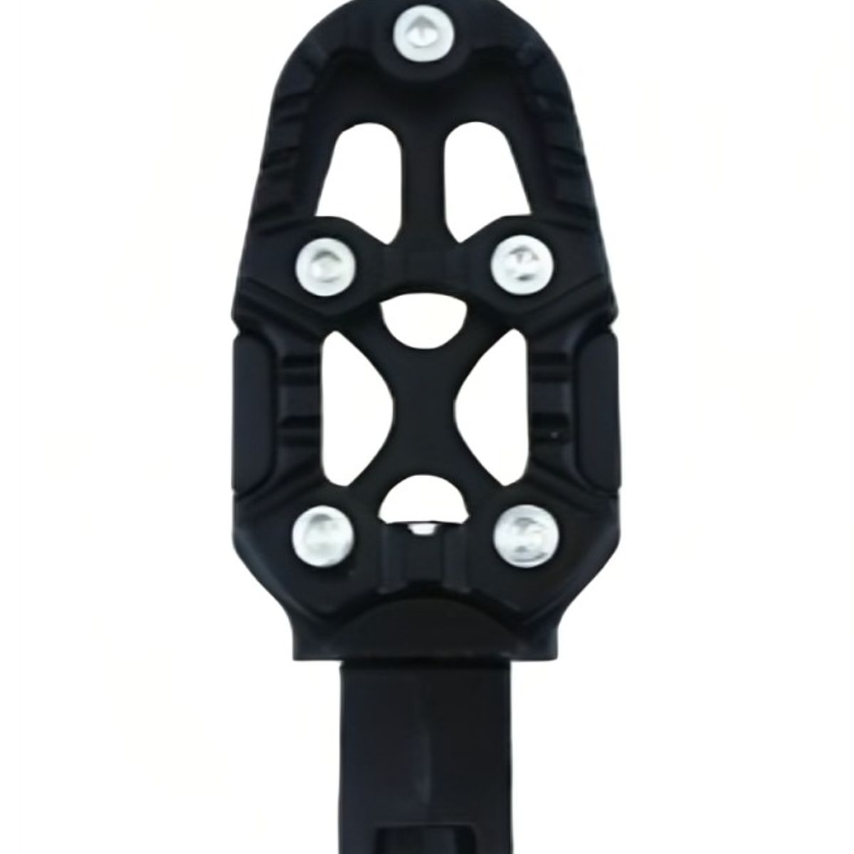 OEM - PEDALINES MOTO ENDURO Y OTROS APOYA PIES METAL EL PAR NEGRO