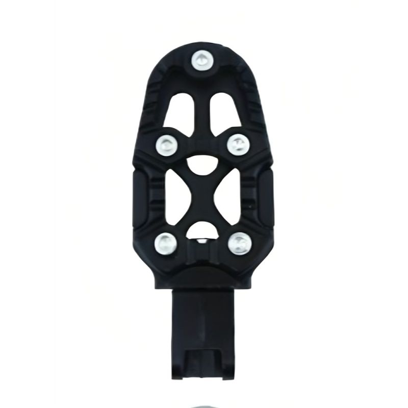 OEM - PEDALINES MOTO ENDURO Y OTROS APOYA PIES METAL EL PAR NEGRO