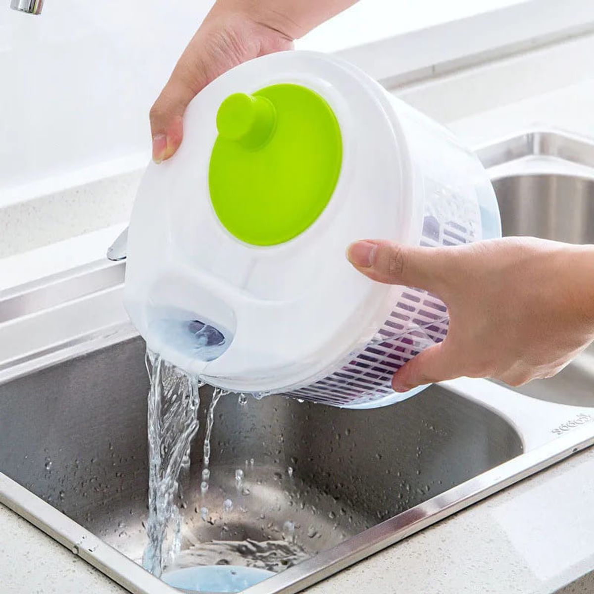 GENERICO - Secador Centrifuga Para Frutas Verduras Acesorio Cocina