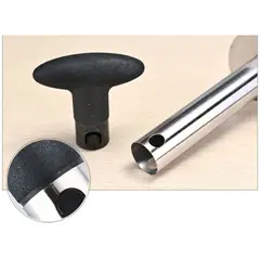 GENERICO - Extractor Corazon Piña Cortador Rebanador Picador Cocina