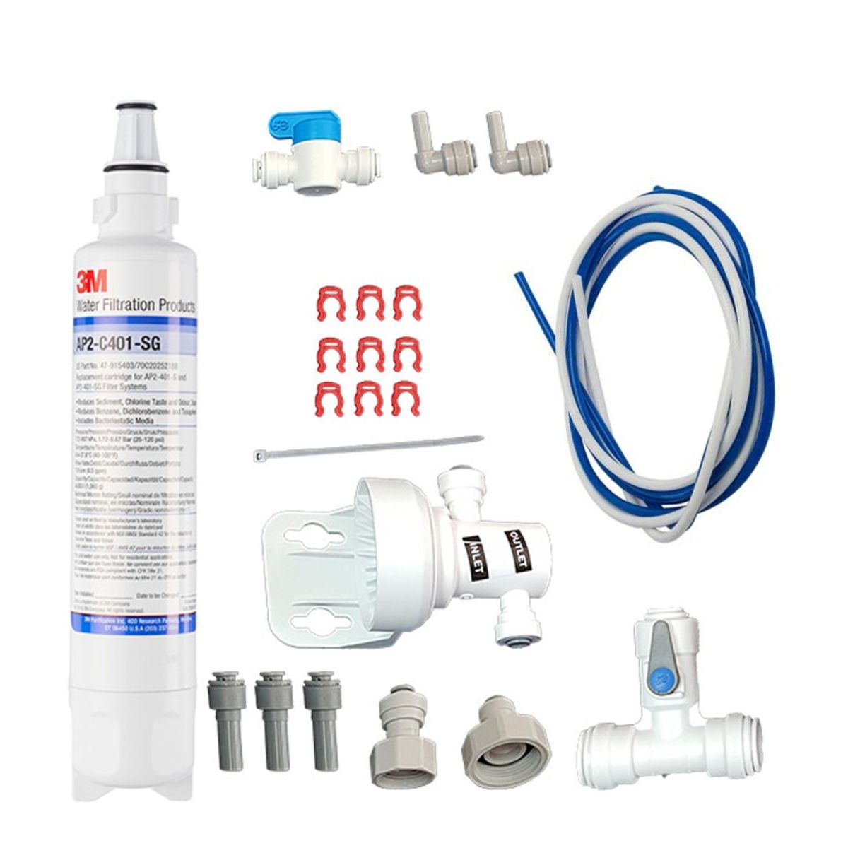 IMAHE - KIT DE INSTALACION CON FILTRO 3M AP2-C401-SG IMAHE