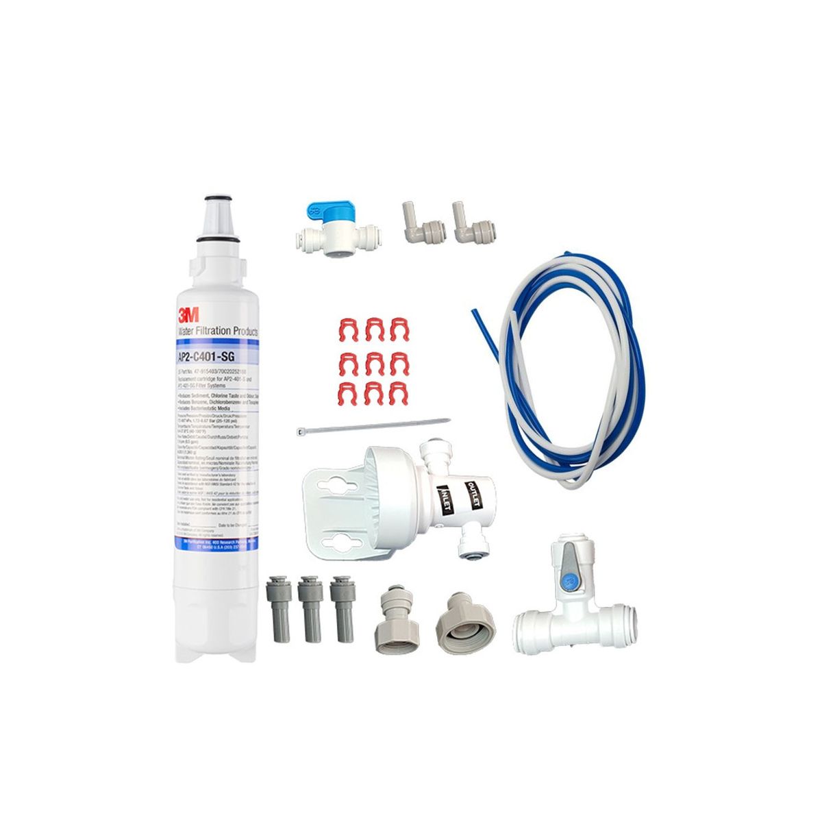 IMAHE - KIT DE INSTALACION CON FILTRO 3M AP2-C401-SG IMAHE