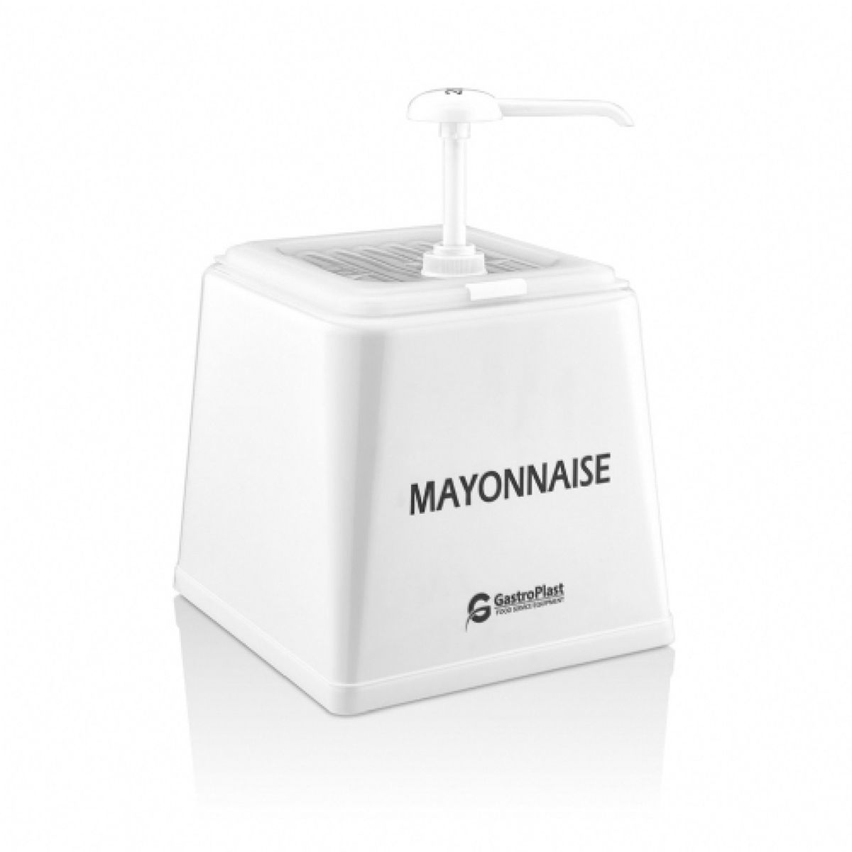 GASTROPLAST - DISPENSADOR DE MAYONESA SET BLANCO GASTROPLAST