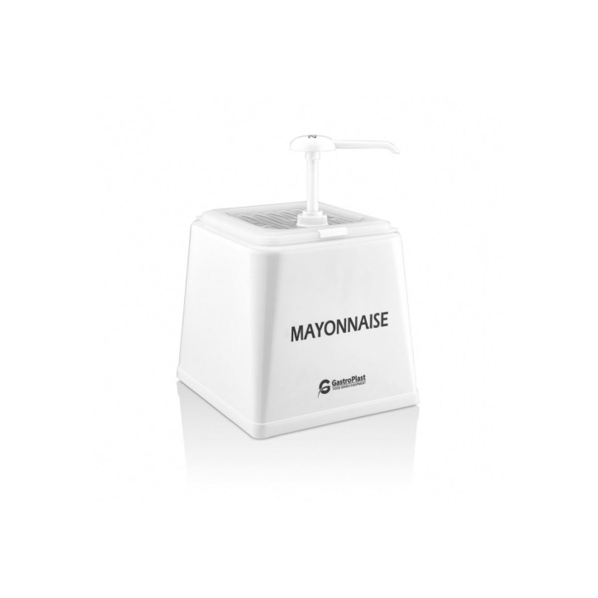GASTROPLAST - DISPENSADOR DE MAYONESA SET BLANCO GASTROPLAST