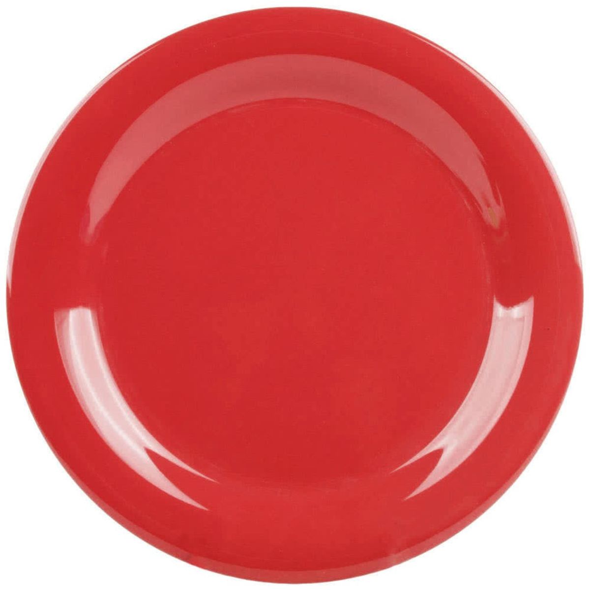 IMAHE - SET DE 3 PLATO MELAMINA ROJO 23 CM IMAHE
