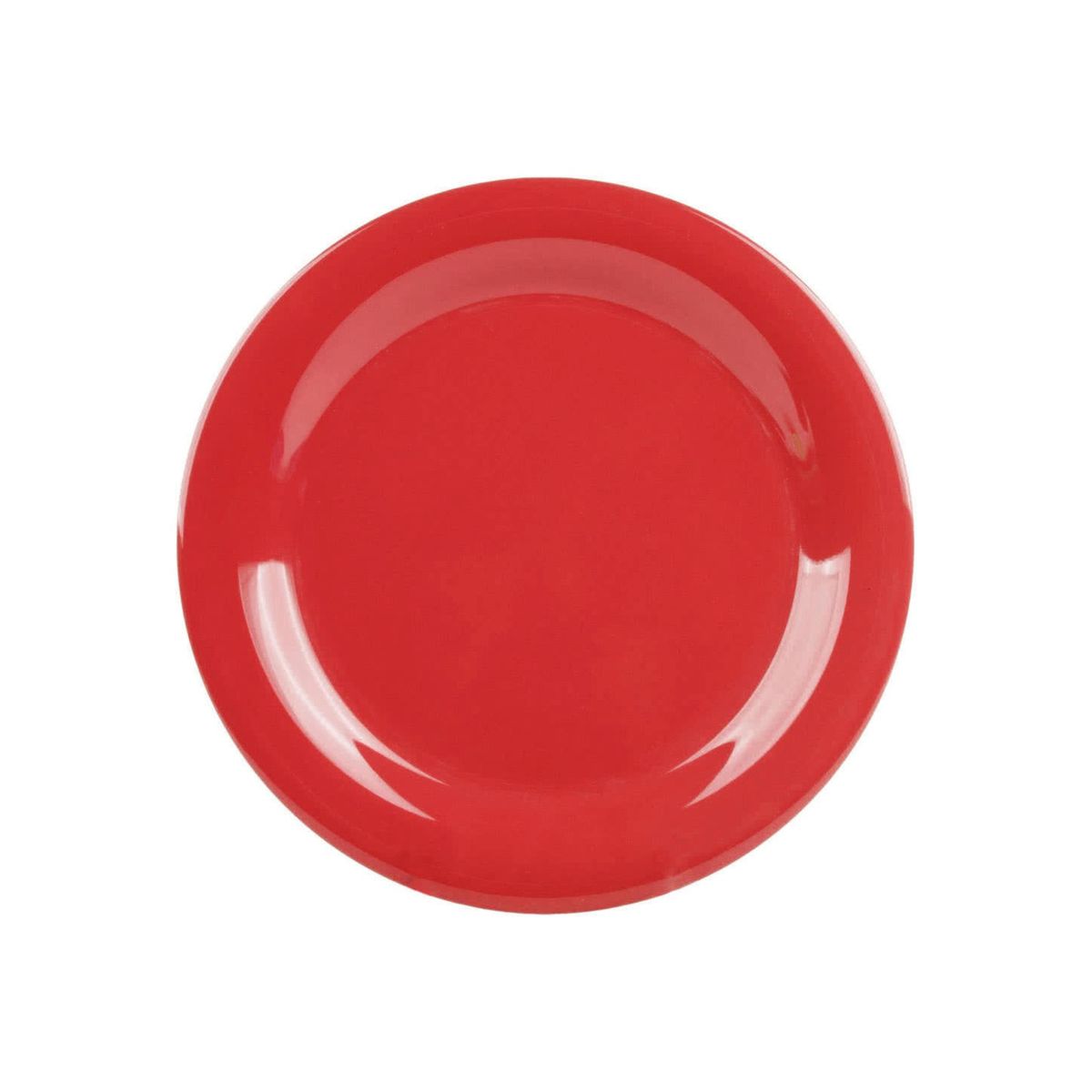 IMAHE - SET DE 3 PLATO MELAMINA ROJO 23 CM IMAHE